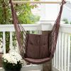 Outdoor Espresso Swing Chair - Best Patio Furniture for Relaxing Outdoors