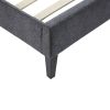 Rowen Quilted Upholstered Platform Bed(King)