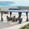 Big size's Gazebos-Double Roof Sunshade (Powder Coated)