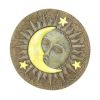 Radiant Sun and Moon Glow-in-the-Dark Garden Stepping Stone