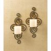 Wrought Iron Candle Wall Sconces